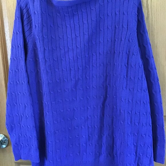 Talbot's Purple Sweater (117) - Picture 2 of 2